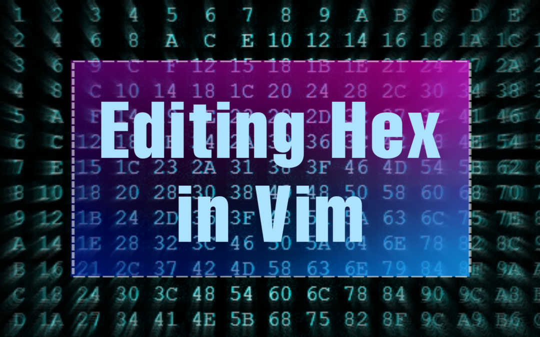 Using Vim as a Hex Editor