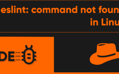 Fix ‘eslint: command not found’ in Linux