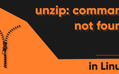 unzip: command not found in Linux