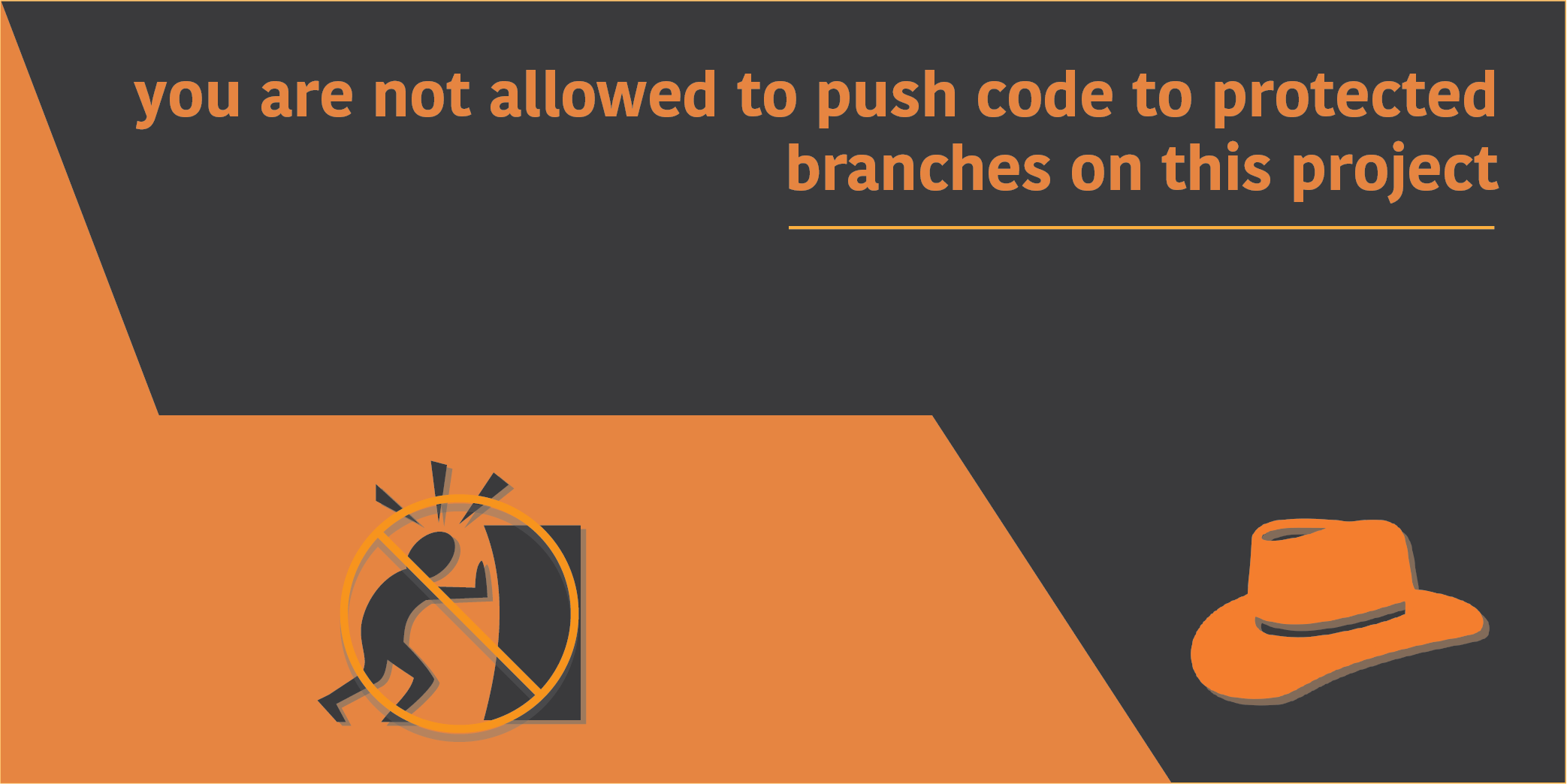 gitlab: you are not allowed to push code to protected branches on this project.