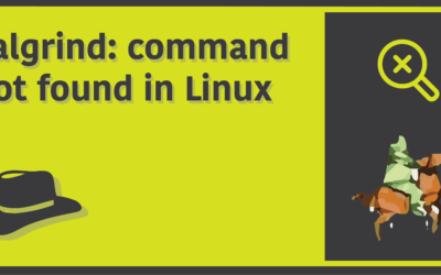 How to fix ‘valgrind: command not found’ in Linux