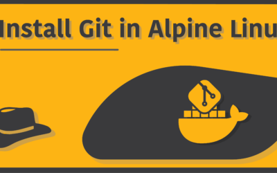 How to install Git in Alpine Linux