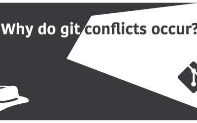 Why do git conflicts occur?