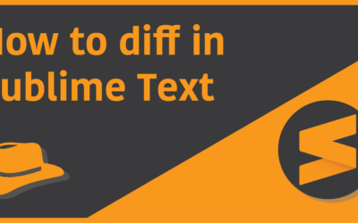 Compare text in Sublime Text